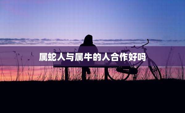 属蛇人与属牛的人合作好吗