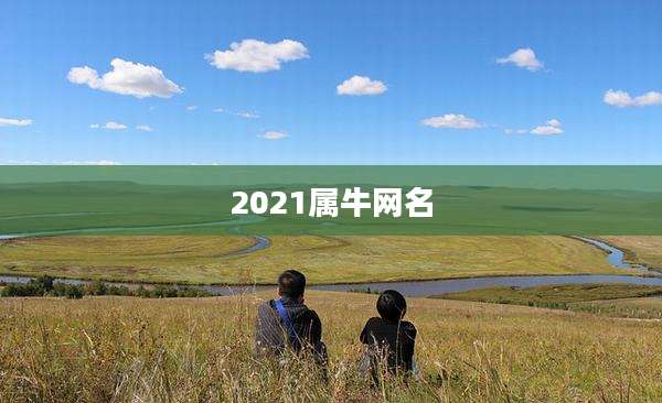 2021属牛网名