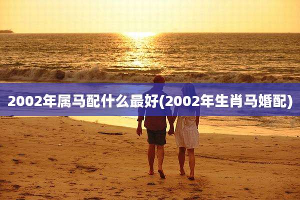 2002年属马配什么最好(2002年生肖马婚配)