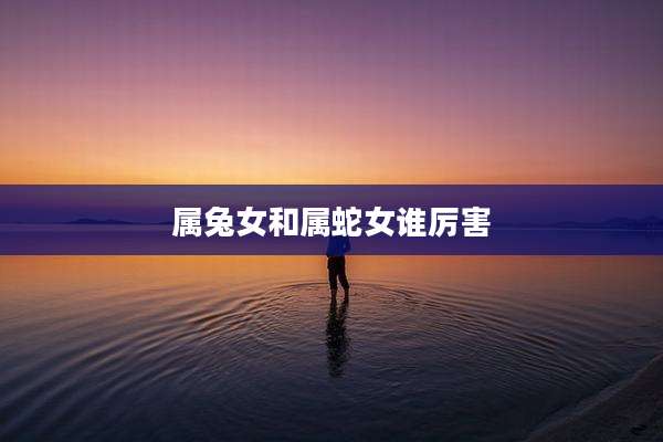 属兔女和属蛇女谁厉害