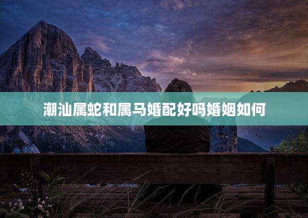 潮汕属蛇和属马婚配好吗婚姻如何