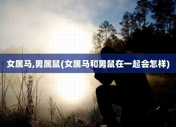女属马,男属鼠(女属马和男鼠在一起会怎样)