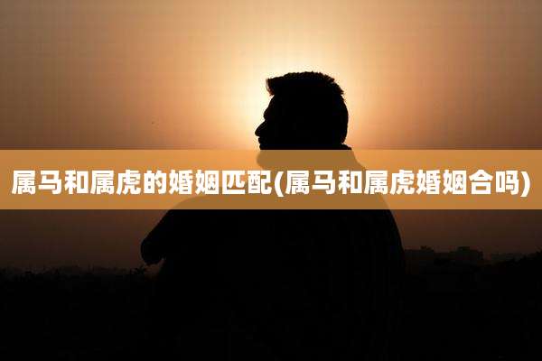 属马和属虎的婚姻匹配(属马和属虎婚姻合吗)