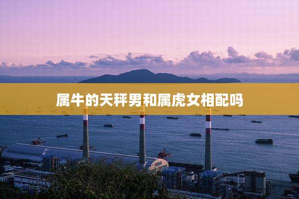 属牛的天秤男和属虎女相配吗