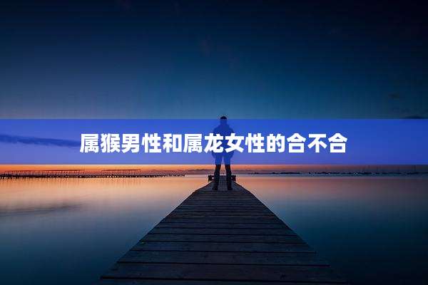 属猴男性和属龙女性的合不合