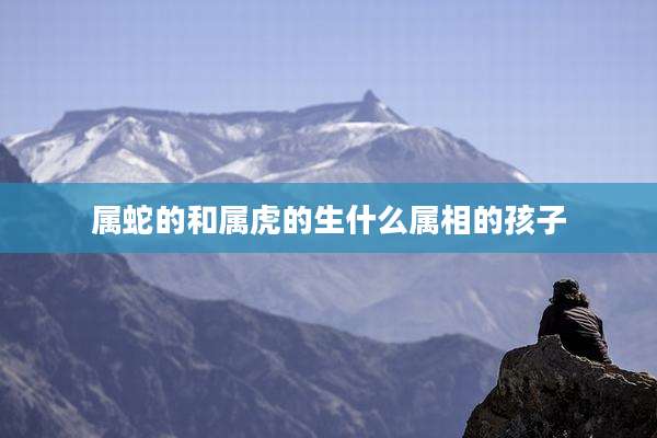 属蛇的和属虎的生什么属相的孩子