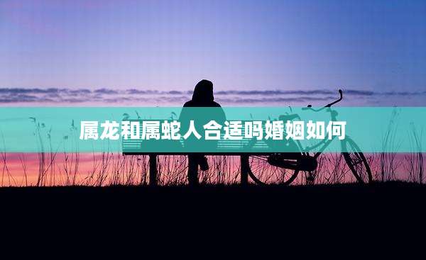 属龙和属蛇人合适吗婚姻如何