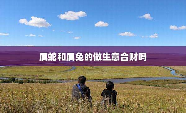 属蛇和属兔的做生意合财吗