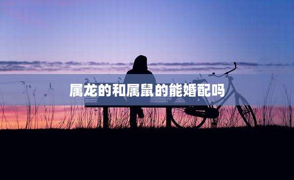 属龙的和属鼠的能婚配吗