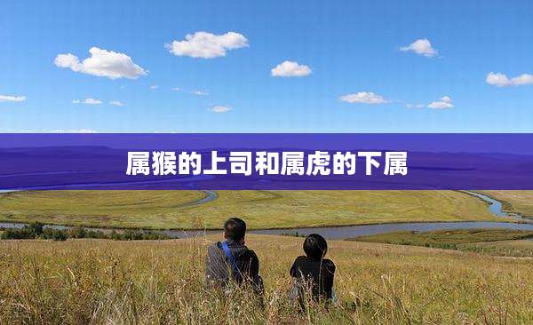 属猴的上司和属虎的下属