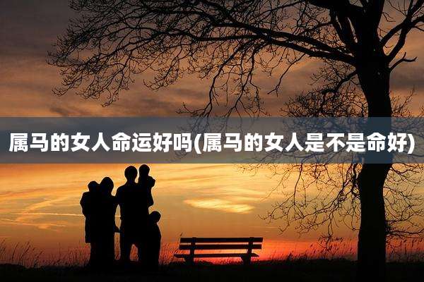 属马的女人命运好吗(属马的女人是不是命好)