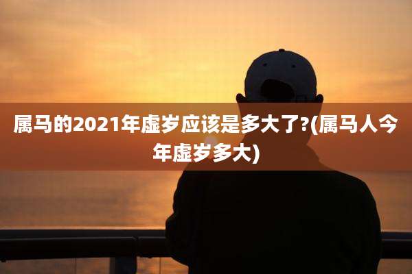 属马的2021年虚岁应该是多大了?(属马人今年虚岁多大)