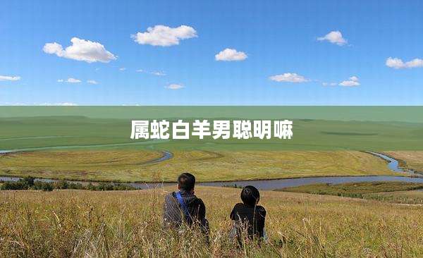 属蛇白羊男聪明嘛