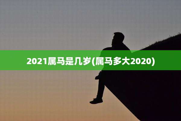 2021属马是几岁(属马多大2020)