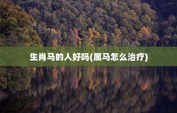 生肖马的人好吗(属马怎么治疗)