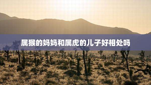 属猴的妈妈和属虎的儿子好相处吗