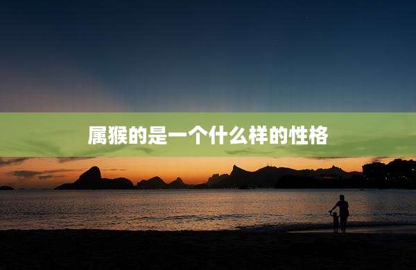 属猴的是一个什么样的性格