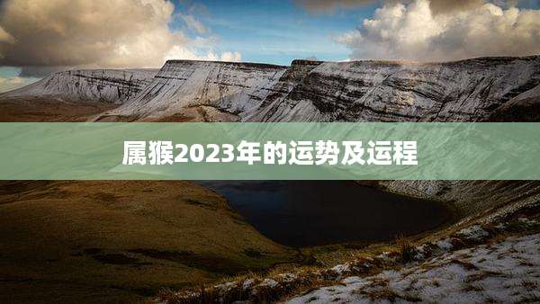 属猴2023年的运势及运程