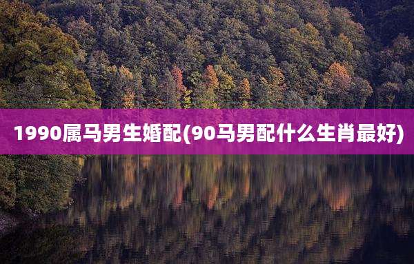 1990属马男生婚配(90马男配什么生肖最好)