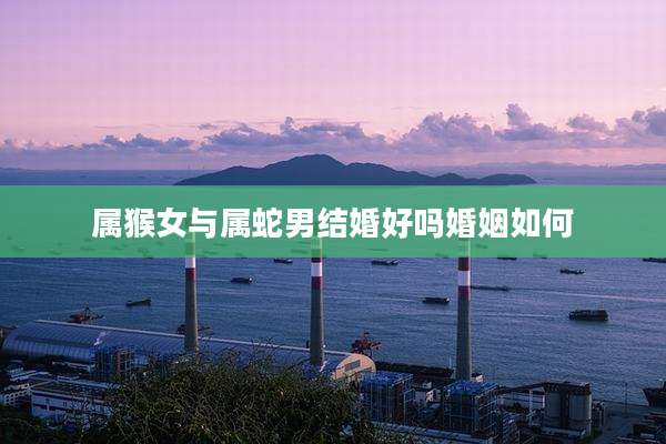 属猴女与属蛇男结婚好吗婚姻如何