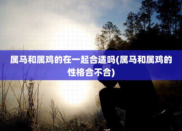属马和属鸡的在一起合适吗(属马和属鸡的性格合不合)