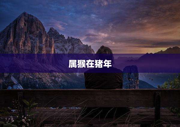 属猴在猪年