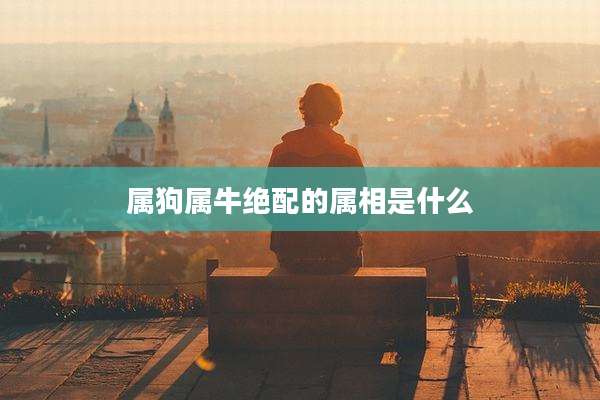 属狗属牛绝配的属相是什么