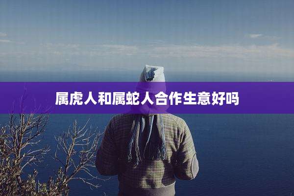 属虎人和属蛇人合作生意好吗
