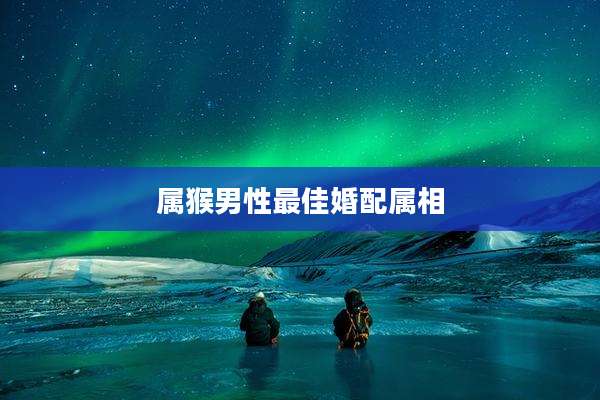 属猴男性最佳婚配属相