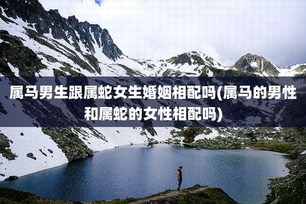属马男生跟属蛇女生婚姻相配吗(属马的男性和属蛇的女性相配吗)