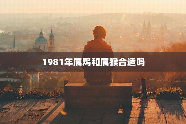 1981年属鸡和属猴合适吗