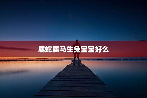 属蛇属马生兔宝宝好么