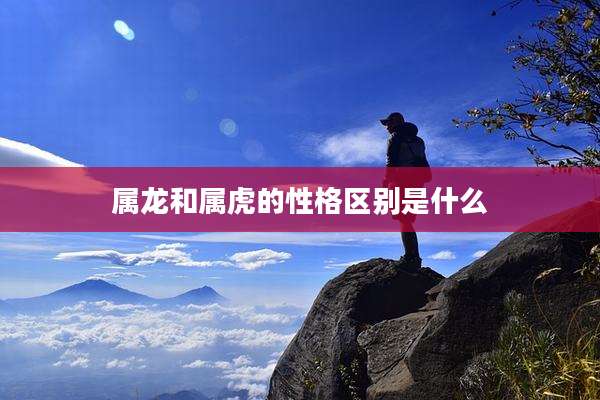 属龙和属虎的性格区别是什么