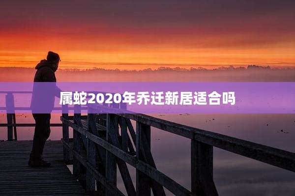 属蛇2020年乔迁新居适合吗