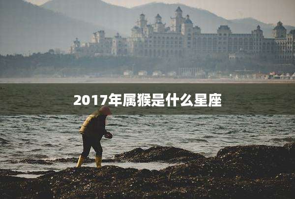 2017年属猴是什么星座