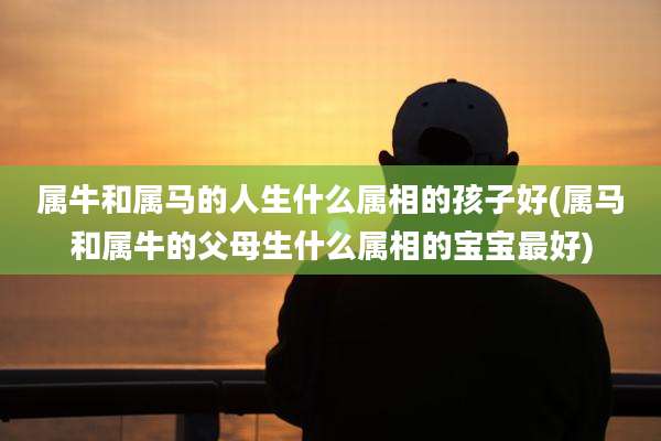 属牛和属马的人生什么属相的孩子好(属马和属牛的父母生什么属相的宝宝最好)