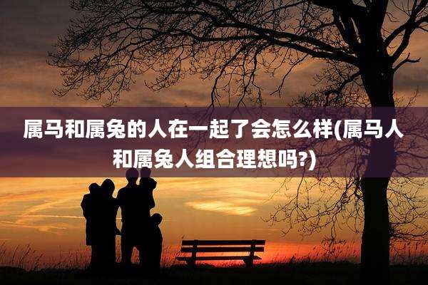 属马和属兔的人在一起了会怎么样(属马人和属兔人组合理想吗?)