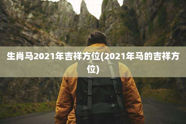 生肖马2021年吉祥方位(2021年马的吉祥方位)