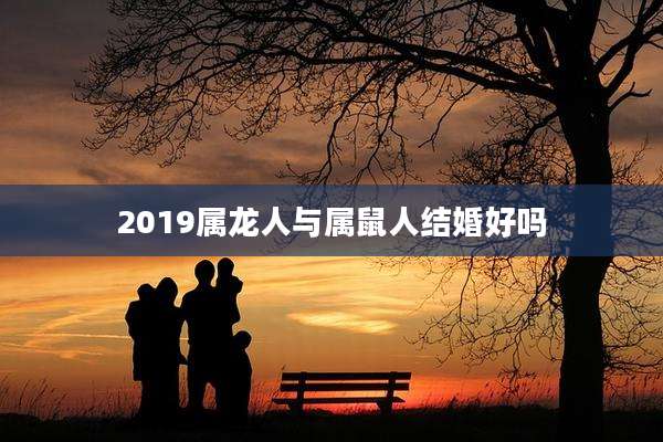 2019属龙人与属鼠人结婚好吗