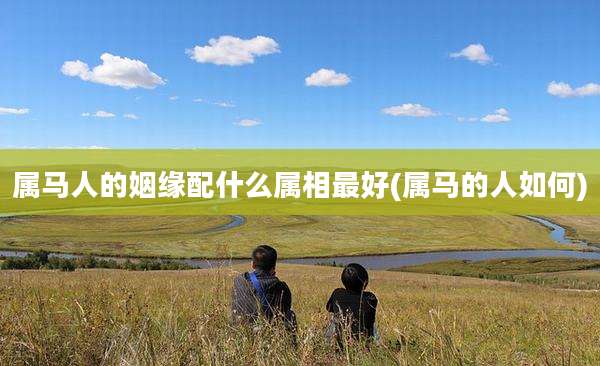 属马人的姻缘配什么属相最好(属马的人如何)