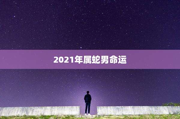 2021年属蛇男命运