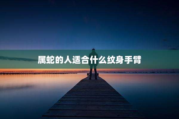 属蛇的人适合什么纹身手臂