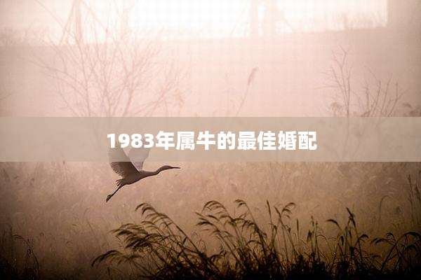 1983年属牛的最佳婚配