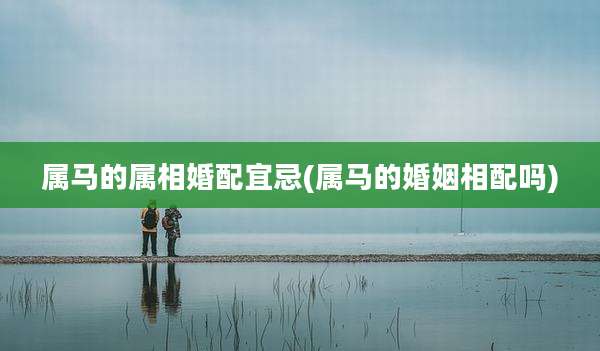 属马的属相婚配宜忌(属马的婚姻相配吗)