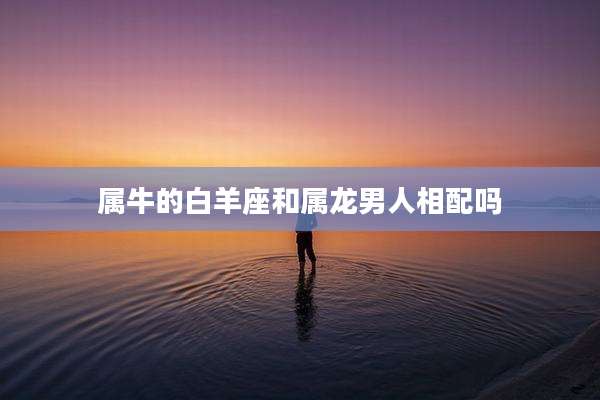 属牛的白羊座和属龙男人相配吗