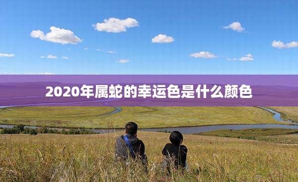 2020年属蛇的幸运色是什么颜色