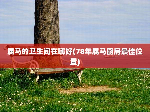 属马的卫生间在哪好(78年属马厨房最佳位置)