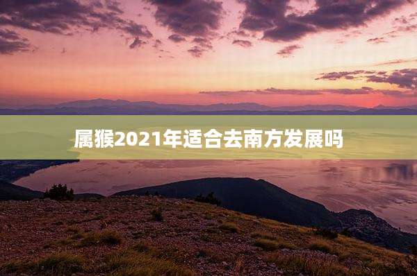属猴2021年适合去南方发展吗