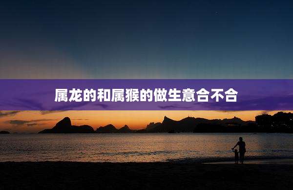 属龙的和属猴的做生意合不合