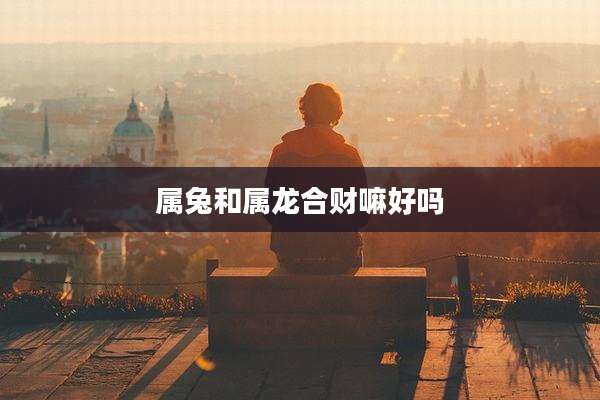 属兔和属龙合财嘛好吗